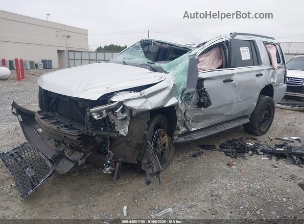 1GNSCBKC0GR127072 2016 CHEVROLET TAHOE Silver Przód lewy