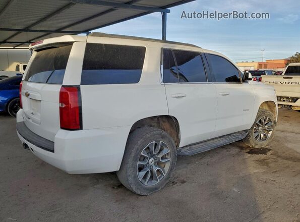 1GNSCBKC0LR182146 2020 CHEVROLET TAHOE White Rear right