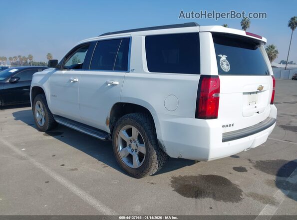 1GNSCBKC6GR210201 2016 CHEVROLET TAHOE Белый Задняя левая четверть