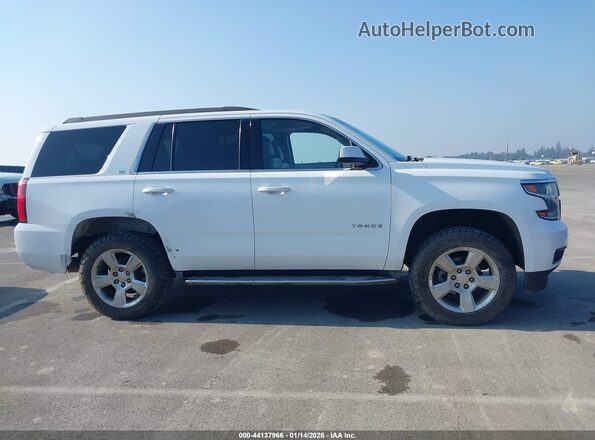 1GNSCBKC6GR210201 2016 CHEVROLET TAHOE Белый Вид задней части салона