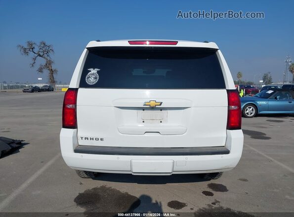 1GNSCBKC6GR210201 2016 CHEVROLET TAHOE Белый 