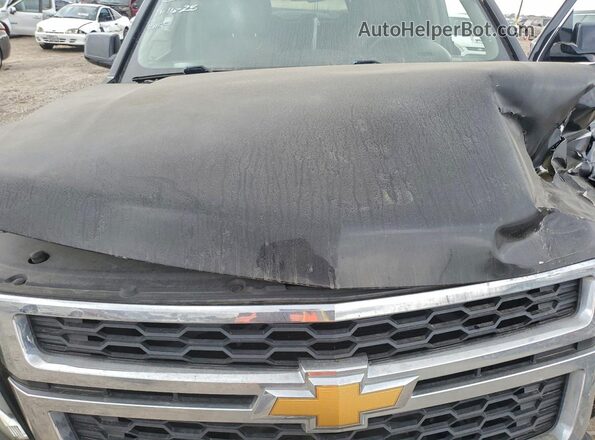 1GNSCBKC7GR162496 2016 CHEVROLET TAHOE Black Rear interior view