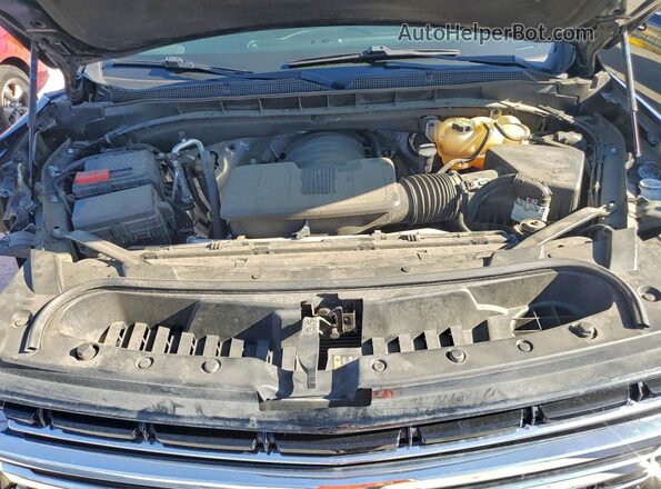 1GNSCCKD2NR342075 2022 CHEVROLET SUBURBAN Black ძრავის განყოფილების ხედი