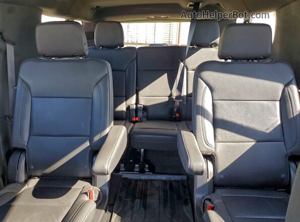 1GNSCCKD2NR342075 2022 CHEVROLET SUBURBAN Black უკანა სავარძლების ხედი
