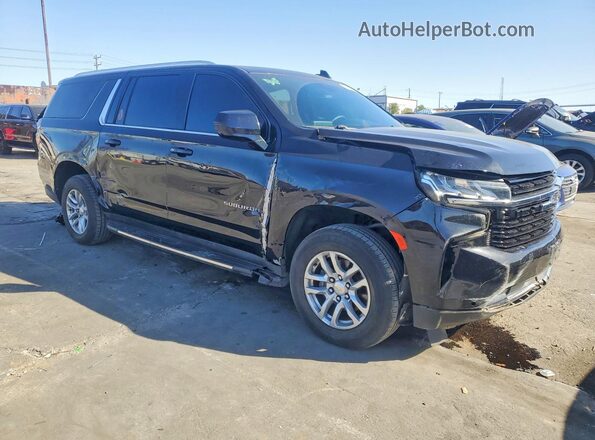 1GNSCCKD4PR259038 2023 CHEVROLET SUBURBAN Black Вид спереду