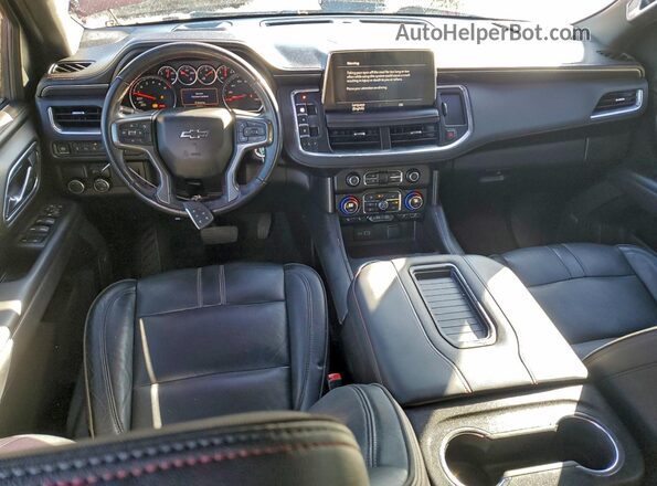 1GNSCEKD3MR245400 2021 CHEVROLET SUBURBAN Red წინა პანელის ხედი