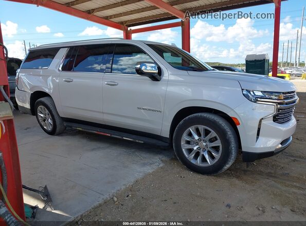 1GNSCFKD6PR456360 2023 CHEVROLET SUBURBAN White Вид задньої частини салону