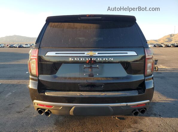 1GNSCGKLXMR432250 2021 CHEVROLET SUBURBAN Black Widok z tyłu