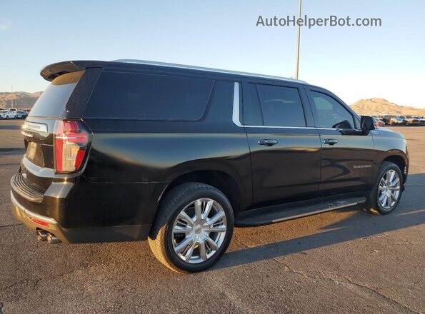 1GNSCGKLXMR432250 2021 CHEVROLET SUBURBAN Black Tył prawy