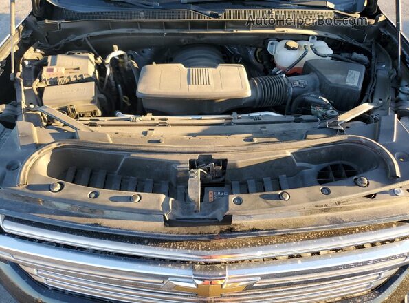 1GNSCGKLXMR432250 2021 CHEVROLET SUBURBAN Black Widok komory silnika