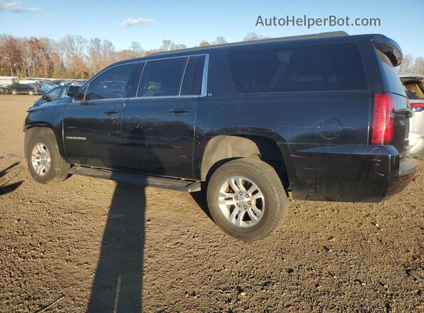 1GNSCHKC8LR116687 2020 CHEVROLET SUBURBAN Black Tył lewy