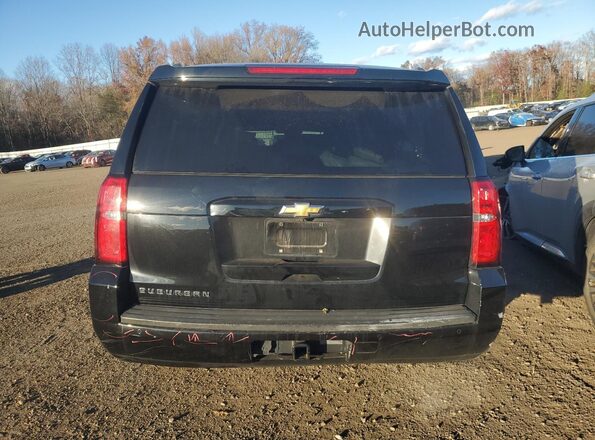 1GNSCHKC8LR116687 2020 CHEVROLET SUBURBAN Black Widok z tyłu