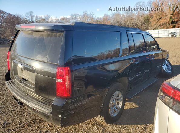 1GNSCHKC8LR116687 2020 CHEVROLET SUBURBAN Black Tył prawy