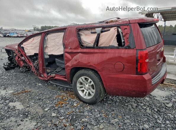 1GNSCHKC8LR199232 2020 CHEVROLET SUBURBAN Burgundy Trasero izquierdo