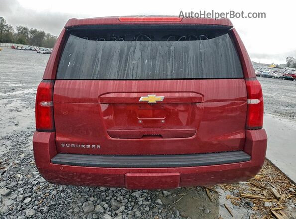 1GNSCHKC8LR199232 2020 CHEVROLET SUBURBAN Burgundy Vista trasera