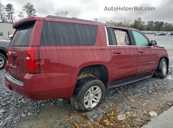 1GNSCHKC8LR199232 2020 CHEVROLET SUBURBAN Burgundy Trasero derecho