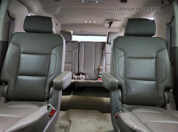 1GNSCJKC0GR324320 2016 CHEVROLET SUBURBAN Brown უკანა სავარძლების ხედი