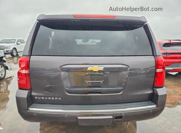 1GNSCJKC0GR324320 2016 CHEVROLET SUBURBAN Brown უკანა ხედი