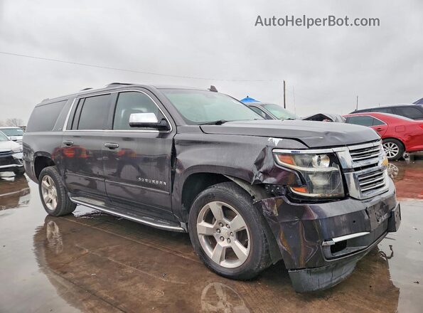 1GNSCJKC0GR324320 2016 CHEVROLET SUBURBAN Brown წინა მარჯვენა