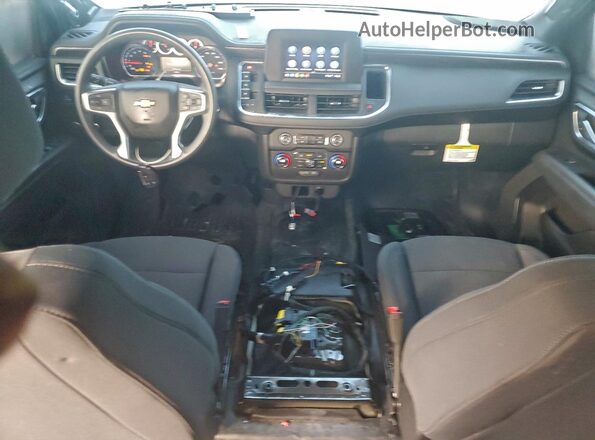 1GNSCLED2RR164587 2024 CHEVROLET TAHOE Black Առջևի վահանակի տեսք