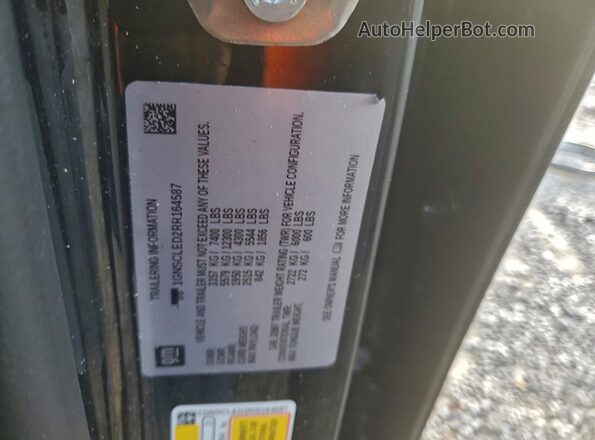 1GNSCLED2RR164587 2024 CHEVROLET TAHOE Black Սալոնի 360 աստիճան տեսք
