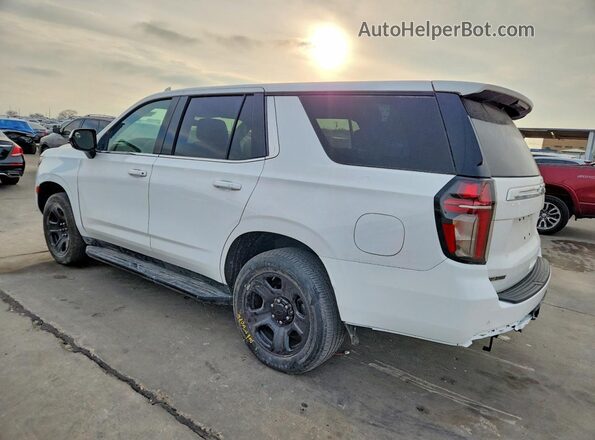 1GNSCLED8PR422334 2023 CHEVROLET TAHOE White უკანა მარცხენა