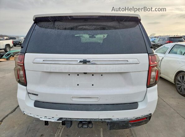 1GNSCLED8PR422334 2023 CHEVROLET TAHOE White უკანა ხედი