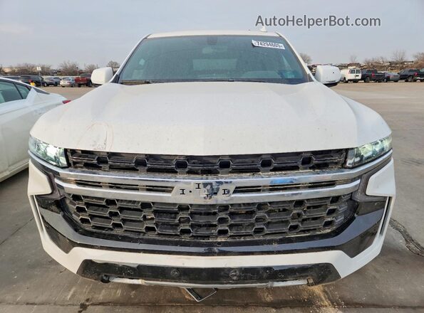 1GNSCLED8PR422334 2023 CHEVROLET TAHOE White წინა ხედი