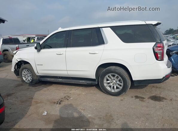 1GNSCNKD7PR272636 2023 CHEVROLET TAHOE White 
