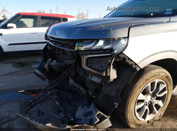 1GNSCNKD9MR427263 2021 CHEVROLET TAHOE Gray Vista frontal