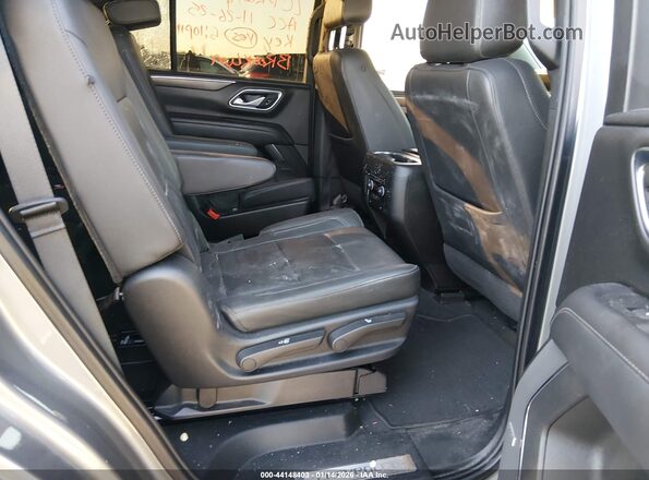 1GNSCNKD9MR427263 2021 CHEVROLET TAHOE Gray Vista de la etiqueta del VIN