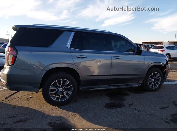 1GNSCNKD9MR427263 2021 CHEVROLET TAHOE Gray Vista interior trasera