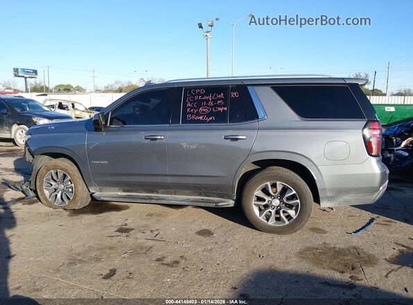 1GNSCNKD9MR427263 2021 CHEVROLET TAHOE Gray Vista interior de 360 grados