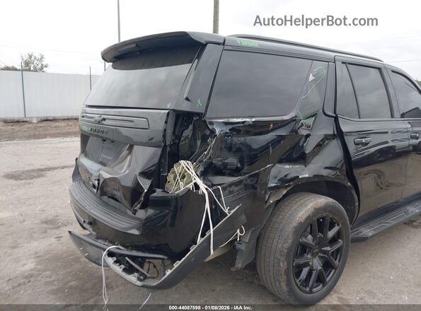 1GNSCRKD9PR314425 2023 CHEVROLET TAHOE Black წინა ხედი