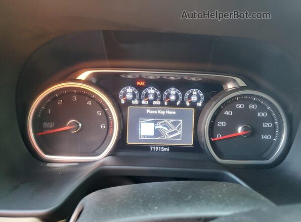 1GNSCSKD8MR276897 2021 CHEVROLET TAHOE White Սարքավորումների վահանակի տեսք