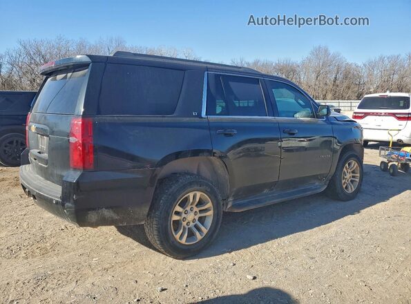 1GNSKBKC0LR203435 2020 CHEVROLET TAHOE Черный Задняя правая четверть