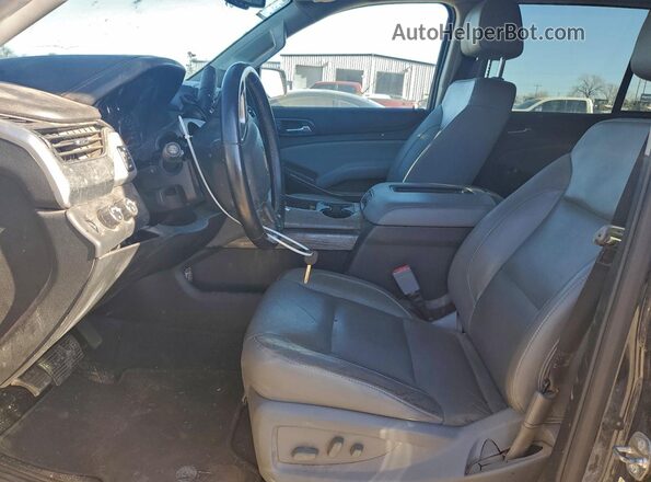 1GNSKBKC0LR203435 2020 CHEVROLET TAHOE Черный Вид салона спереди