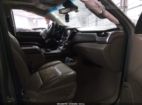 1GNSKBKC1KR237138 2019 CHEVROLET TAHOE Серый Вид салона спереди