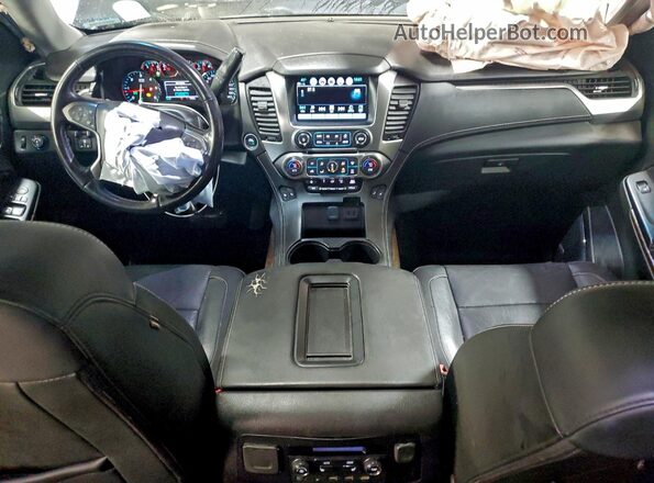 1GNSKBKC2JR288470 2018 CHEVROLET TAHOE Black Dashboard view