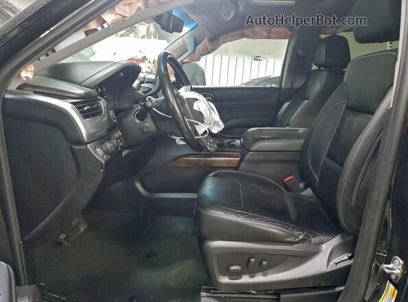 1GNSKBKC2JR288470 2018 CHEVROLET TAHOE Black Front interior view