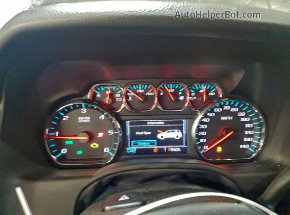 1GNSKBKC2JR288470 2018 CHEVROLET TAHOE Black Instrument cluster view
