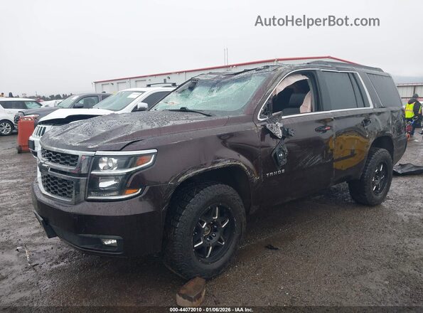 1GNSKBKC6LR202029 2020 CHEVROLET TAHOE Brown Առջևի ձախ երեք քառորդ տեսարան