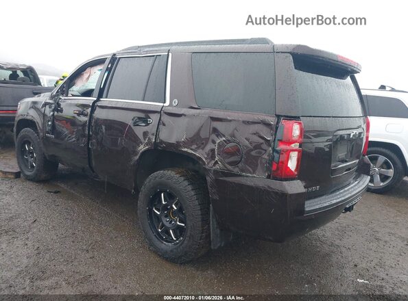 1GNSKBKC6LR202029 2020 CHEVROLET TAHOE Brown Հետևի ձախ