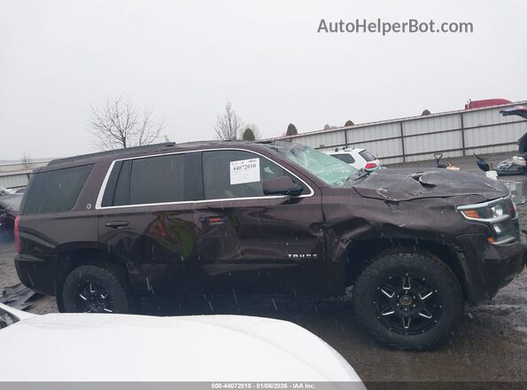 1GNSKBKC6LR202029 2020 CHEVROLET TAHOE Brown Սալոնի հետևի տեսք