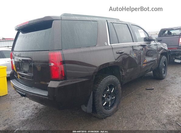 1GNSKBKC6LR202029 2020 CHEVROLET TAHOE Brown Հետևի աջ