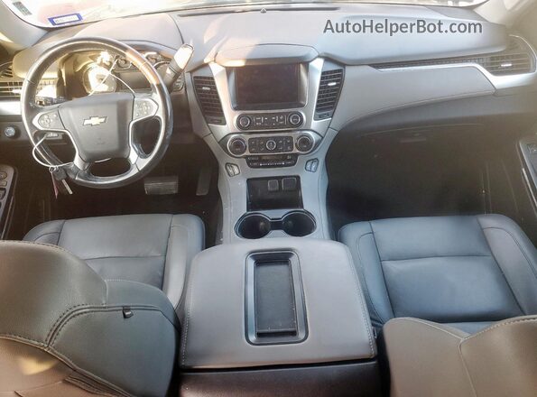1GNSKBKC9GR237069 2016 CHEVROLET TAHOE Burgundy Dashboard view