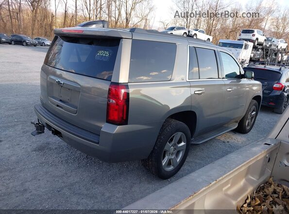 1GNSKBKC9JR100978 2018 CHEVROLET TAHOE Gray Tył prawy