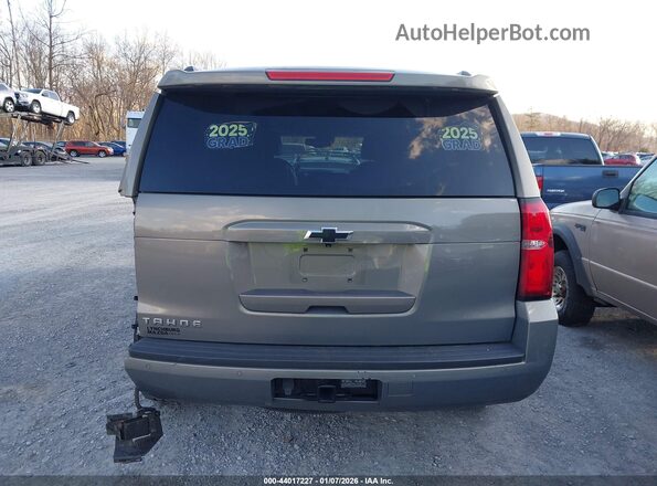 1GNSKBKC9JR100978 2018 CHEVROLET TAHOE Gray 