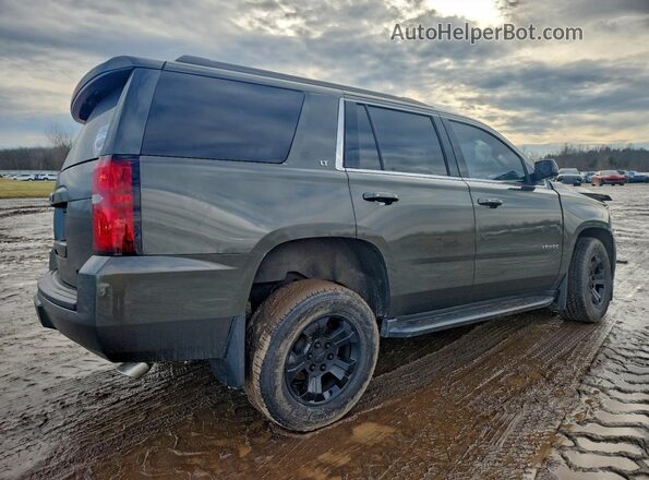 1GNSKBKCXKR227899 2019 CHEVROLET TAHOE Green Trasero derecho