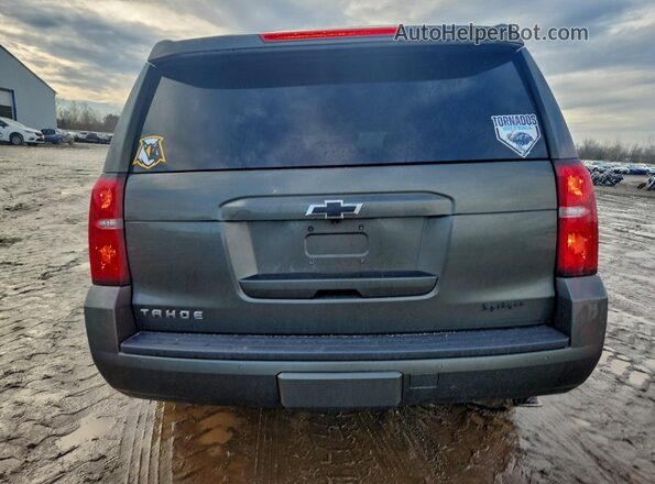1GNSKBKCXKR227899 2019 CHEVROLET TAHOE Green Vista trasera